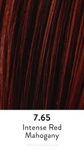 7 65 Intense Red Mahogany In 2019 Red Hair Color Deep Red