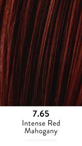 7 65 intense red mahogany in 2019 red hair color deep red