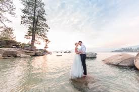 A lake tahoe wedding with a vintage, great gatsbyesque style, including a lake front garden party, a jeweled silvery cake, and horse and buggy rides around the historic valhalla estate. Lake Tahoe Wedding At The Chateau At Incline Village Brooke Brandon