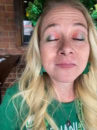 Jessica took a lot of effort for the flags! Happy St Patrick's day!