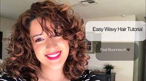 Curly vintage hairstyles |how to curl your hair for medium long hair. Easy Curly Girl Method Tutorial For Naturally Wavy Hair Bouncecurl Irene S Beauty Times Youtube