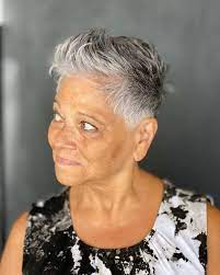 Natural gray hair styles are extremely beautiful, so we totally . 20 Youthful Hairstyles For Women Over 60 With Grey Hair