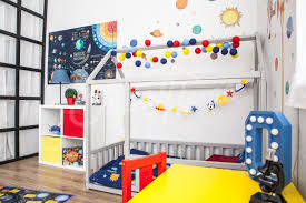 scandinavian design baby room interior baby bed or children bed toddler bedroom playroom boy toddler bedroom boy room