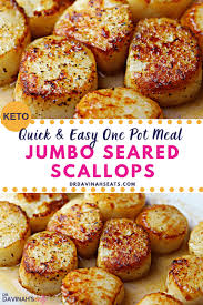 Easy, quick dinners, seasonal cooking ideas & more. Quick Seared Scallops Recipe Keto Whole30 Paleo Dr Davinah S Eats