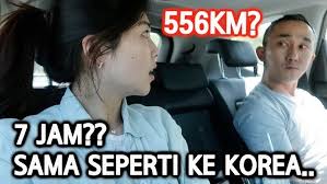 KOREAN COUPLE PERTAMA KALI NAIK MOBIL DARI JAKARTA KE JOGJAKARTA part 1  _자카르타에서 족자카르타 여행 가는 길