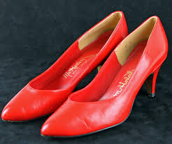 The Picture Shows Shoes Of Marilyn Monroe At The City-Owned Gallery Leerer  Beutel, (Which Translates To Empty Purse) In Regensburg, Germany On 24  March 2011. Personal Belongings, Clothes And Artworks Of Marilyn