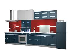 The layout and floor plan create the kitchen's primary work triangle, which is the path that you make when moving from the refrigerator to the sink, to. Straight Line Kitchen Layout Design 3d Model Cadnav