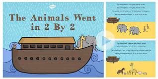 Play club penguin rewritten, a new free virtual world based on disney's club penguin with weeky updates. The Animals Went In Two By Two Song Primary Resources