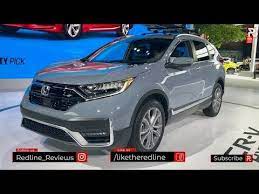 Black fabric • • black leather • • colors. 2020 Honda Cr V Hybrid Redline First Look 2019 La Auto Show Youtube
