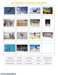 Maybe you would like to learn more about one of these? Olympic Sports Worksheet