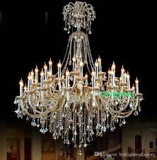 Extra Large Crystal Chandelier Lighting Entryway High Ceiling Chandelier For Hotel Chandelier Crystal Drops From Britlightingfactory 2 613 07 Dhgate Com Crystal Chandelier Crystal Chandelier Lighting Crystal Chandelier Entryway