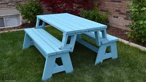 Convertible Picnic Table And Bench With Images Picnic Table Bench Picnic Table Plans