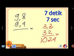 Cara Menghitung Perkalian Cepat Desimal Youtube