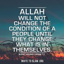 Sebelum saya mengakhiri, masa depan islam ada dalam ayat ini: Qs Ar Ra D Ayat 11 Kata Kata Motivasi Islamic Quotes Quran