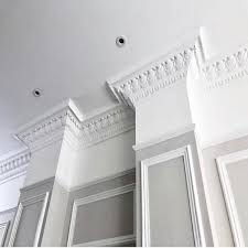 Dress Your Home To Impress With This Stately Victorian Plaster Coving It S The Largest And Most Expensive Coving Design T Plaster Coving Coving Ceiling Coving