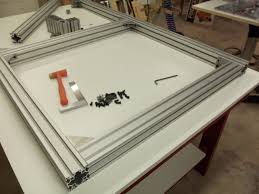 Part 1 Of Cnc Router Assembly This Kit Is From Cncconversionkit Com Cnc Woodworking Diy Cnc Router Diy Cnc