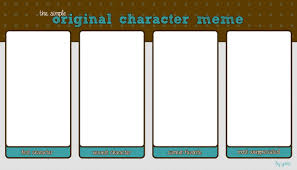 Simple Oc Meme Blank By Yorei On Deviantart Drawing Meme Drawing Challenge Art Memes