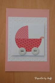 Anleitung um windel cupcakes selber zu machen. Card To The Birth Karten Basteln Geburt Karten Basteln Karten Basteln Baby