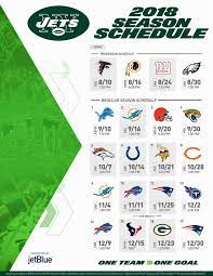 View the winnipeg jets game schedule on tvguide.com which includes all home and away games. New York Jets 2018 Schedule