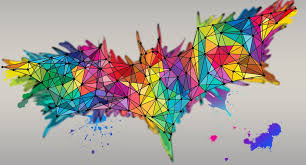 Colorful Why Not Batman Logo Colorful Art Batman Tattoo