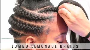 Lemonade braid maintenance 5 how to wash your braids while lemonade braids are considered a protective hairstyle (meaning that the style shouldn't. Jumbo Lemonade Braids Twin Leynel Youtube