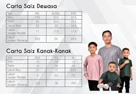 Check spelling or type a new query. Carta Ukuran Kurta Dewasa Seluar Baju Pelikat Kurta Facebook