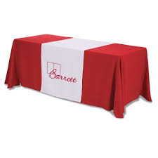 Trade Show Signage Table Covers Throws Table Throw Table Covers Runner