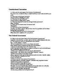 There was something about the clampetts that millions of viewers just couldn't resist watching. Review And Test Questions The Constitution And Our Federal Government