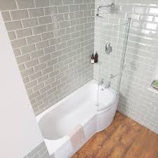 Abbey Traditional Bathroom Suite With Right Hand P Shape Shower Bath Traditional Bathroom Traditional Bathroom Suites Bathroom Suite