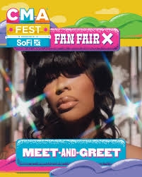 See yall Thjs Thursday at Nissan Stadium kicking off CMAfest also Friday  I'll be having a Meet & Greet at #CMAfest presented by @SoFi in Fan Fair X 