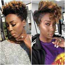 I Haven T Straightened My Hair In 5 Years Dayna Bolden Pixie Haircut For Thick Hair Silk Press Natural Hair Natural Hair Styles