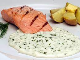 Recetas Saludables Salmon Con Salsa De Queso 2022 Cortaporlosano