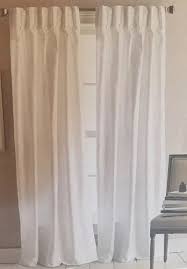 Enjoy free shipping on most stuff, even big stuff. Dkny Plaza Two White Lined Back Tab Panels Inverted Pleat 32 X 96 Buttons Nwt Ebay Back Tab Panels Tab Curtains Window Curtains And Drapes