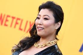 Kasia Kay Rob Riggle Editorial Stock Photo