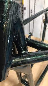 Motorcycle Frame Finished By Msbpcl Ctc Powder Coating