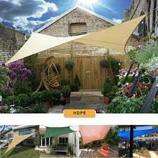 Sun Shade Sail Garden Patio Sunscreen Awning Canopy Screen 98 Uv Block Top Cover Home Garden Yard Garden O Shade Sails Patio Patio Shade Sun Sail Shade