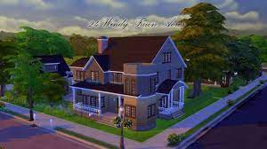This creation is custom content free, meaning no cc sims 4 6 bedroom mansion download : This Is A 6 Bedroom 4 Bathroom Family Home With Large Lawns And A Guest House X2f Garage And Is Completely Furnished Sims 4 Houses Sims 4 Sims