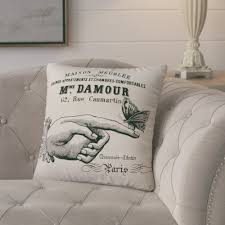 So they need to be cleaned on a regular basis, too. One Allium Way Benites Paris Butterfly Throw Pillow Wayfair
