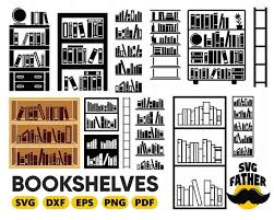 Bookshelves Svg Library Svg Book Svg Reading Svg Book Clipart Bookshelves Clipart Graphic Book Clip Art Svg Graphic Book