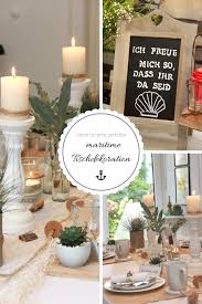 Ideen Fur Eine Maritime Tischdekoration Zum Fruhstuck Tischlein Deck Dich Tischdekoration Dekoration Diy Hochzeitsdeko