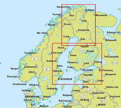 Sie können diese karten kostenlos herunterladen oder drucken. Finnland Reisekarte Kunth Verlag