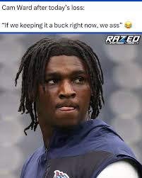 Cam Ward kept it real 😭💯