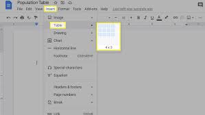 Place your cursor in the document where you want to add the table. How To Make A Table In Google Docs