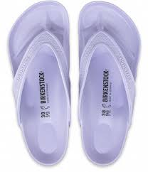 Feel free to try convert more. Birkenstock Flip Flops Honolulu Eva Beach Regular Purple Fog 1019055 The Little Green Bag