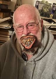 My latest work: Igor He is the first tryout by Victor Frankenstein, to  create new live. Two Brains, ears from a bat, a frogeye... In his head is a  smoke machine installed.