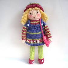 Please update (trackers info) before start knit this doll!: 12 Knitted Doll Patterns The Funky Stitch