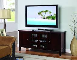 Tv stands & media storage. 54 Dark Cherry Wood Entertainment Center Tv Console Stand With Glass Cabinet Doors Storage Shelves Wooden Tv Stands Tv Stand Wood Tv Stand With Storage