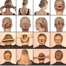 Diy Circle Hair Tool French Bendable Donut In 2021 Diy Hair Bun Hair Bun Maker Diy Hair Bun Maker