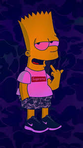 A wallpaper or background (also known as a desktop wallpaper, desktop background, desktop picture or desktop image on computers) is a digital image (photo, drawing etc.) used as a decorative background of a graphical user interface on the screen of a computer, mobile communications device or other electronic device. Bart Weed Wallpapers Wallpaper Cave