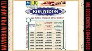 Lic Kanyadan Policy Full Details Videos 9tube Tv